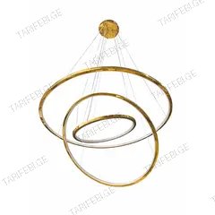 ჭაღი HX D360 113W ოქროსფერი