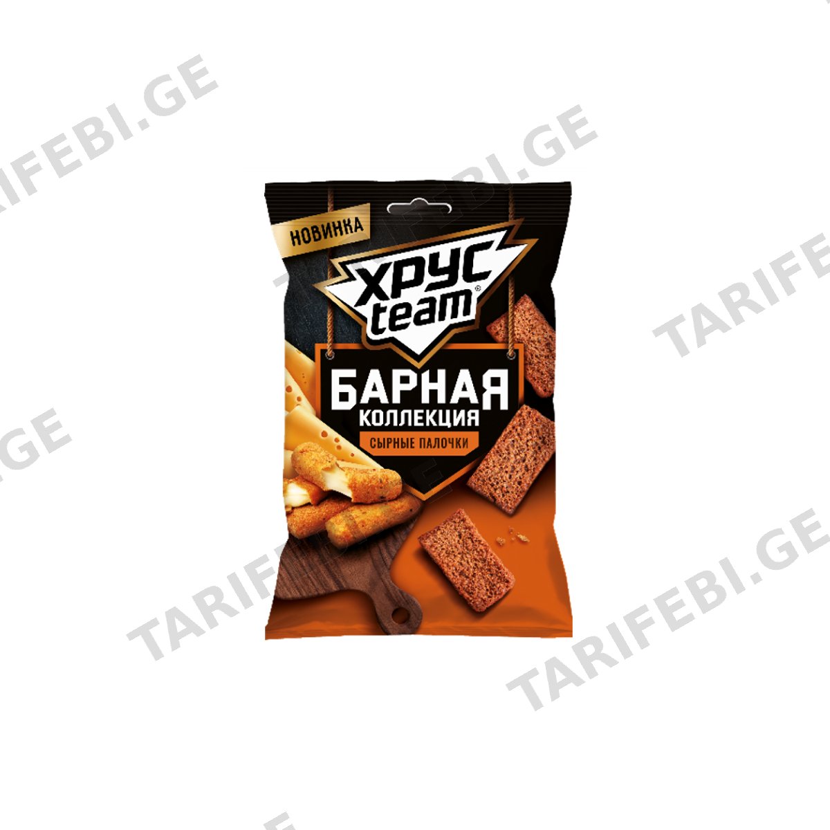 ორცხობილა "ხრუსტიმი" ყველის ჩხირები 70გრ