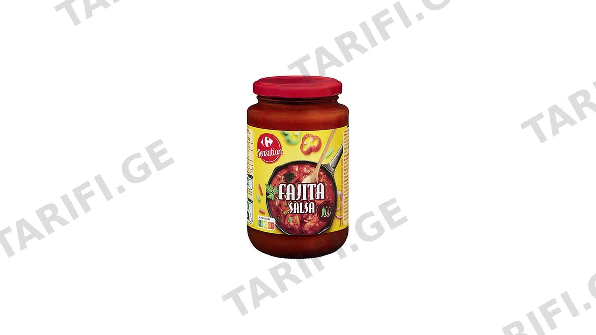 CRF სოუსი FAJITA-430გრ