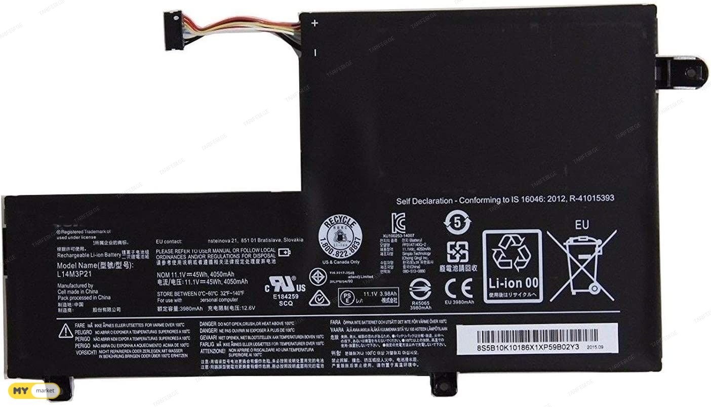 Lenovo Flex 3-1470 Flex 3-1570 2-1580 Battery