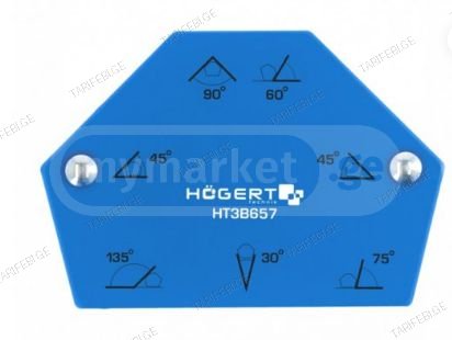 მაგნიტური შედუღების კუთხე HÖGERT HT3B657