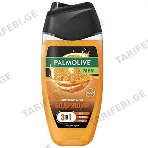 აბაზანის გელი/PALMOLIVE/ 2B1 MEN CITRUS CRUSH 250 მლ