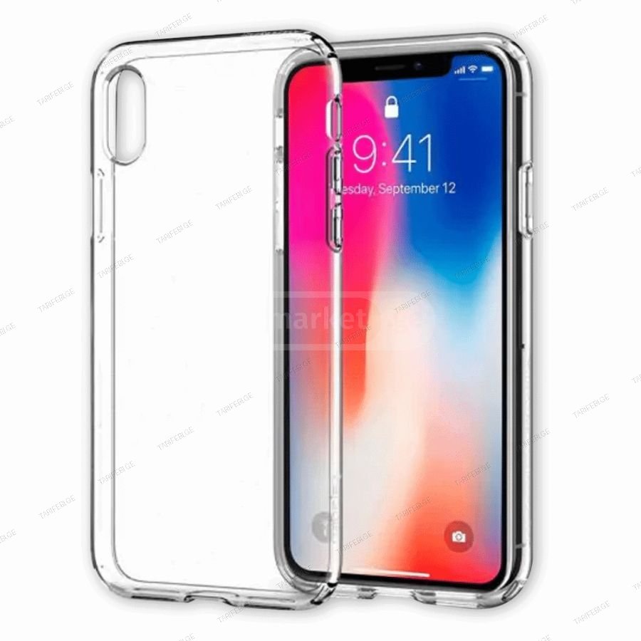 iPhone XS Max Lux Clear Case გამჭვირვალე სილიკონის ქეისი