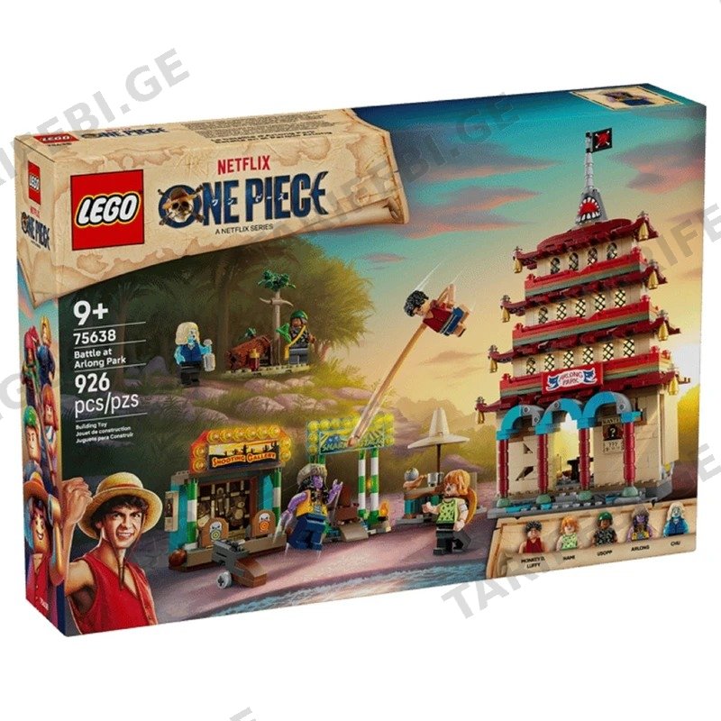ასაწყობი კონსტრუქცია LEGO 75638 ONE PIECE ბრძოლა არლონგ პარკში 926 ნაწილი
