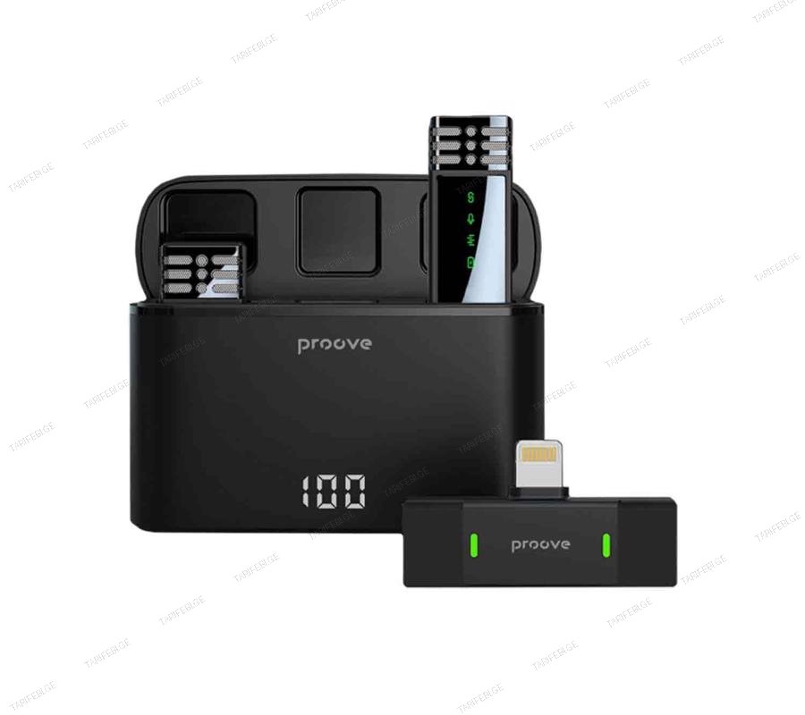 Wireless Microphone Proove Record Lightning black
