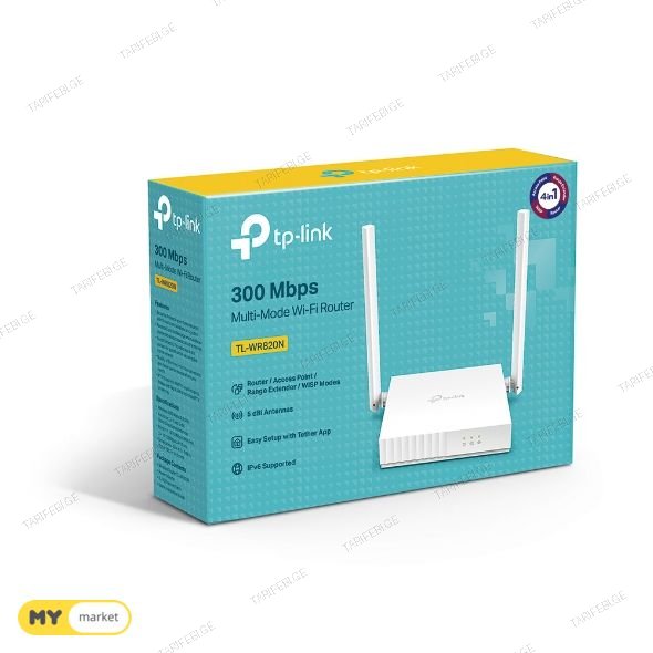TL-WR820N TP-Link Router Wireless როუტერი