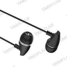 Borofone BM25 Sound edge universal earphones with mic Black