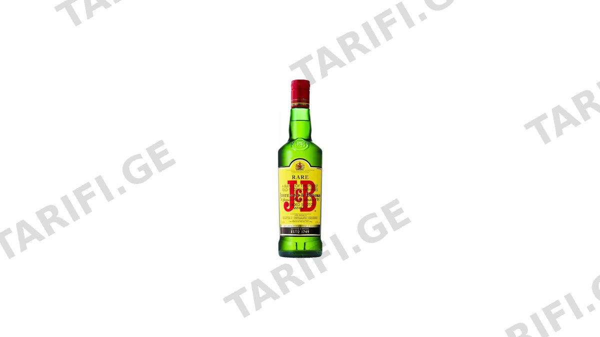 J&B ვისკ 0.7ლ