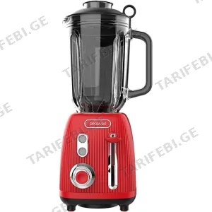 სტაციონალური ბლენდერი Cecotec Power Black Titanium Retro Red