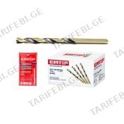 მეტალის HSS ბურღი 4x75მმ Emtop-ETDB10401
