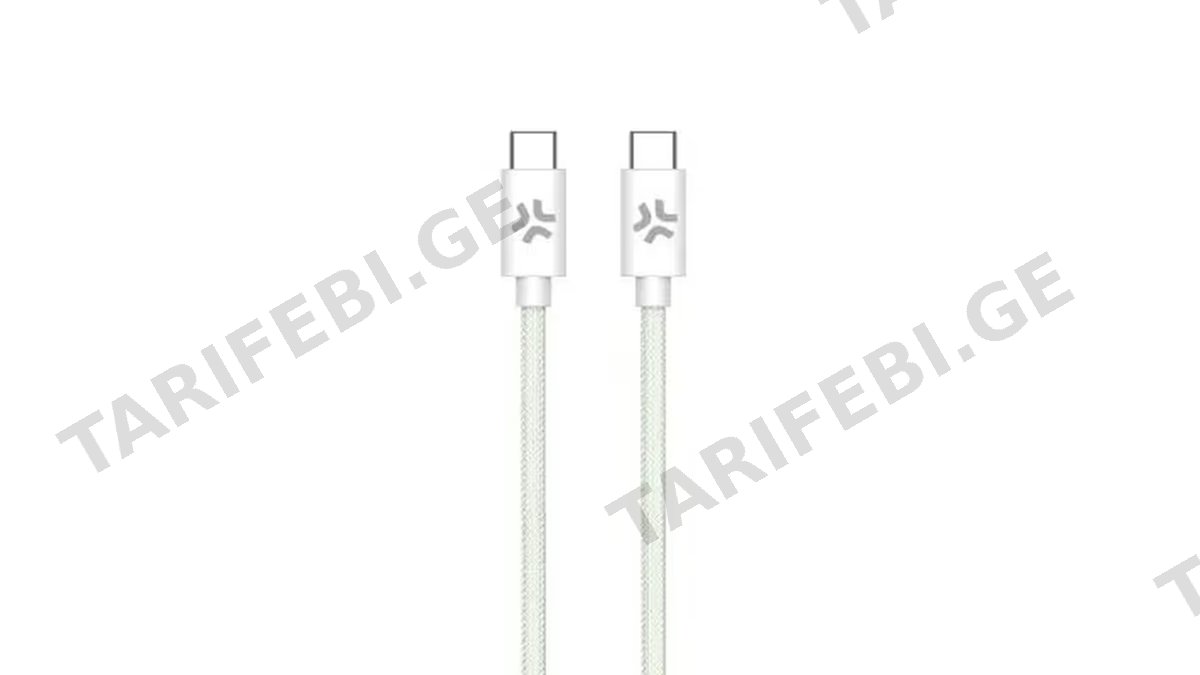 Celly PD USB Type-C cable to USB Type-C (60 W) 1.5M Green