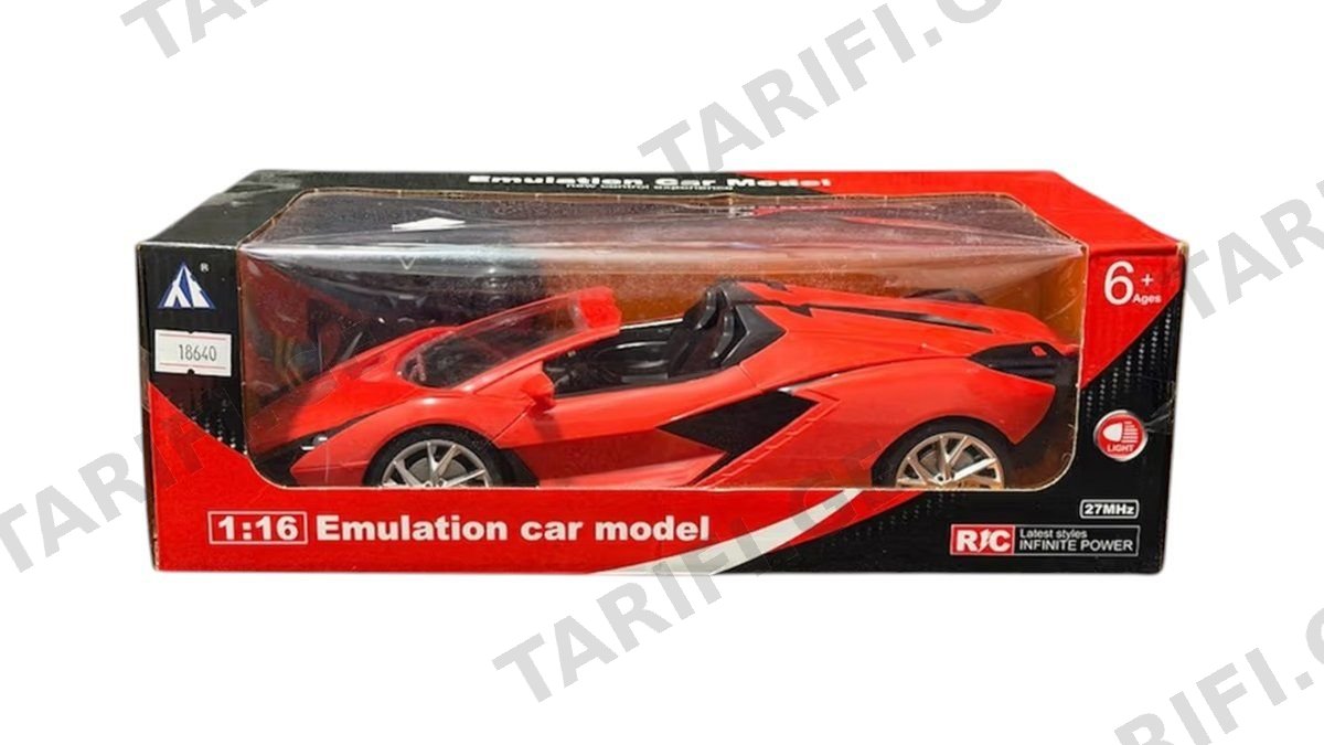 1:16 Emulation car model Red (18640)