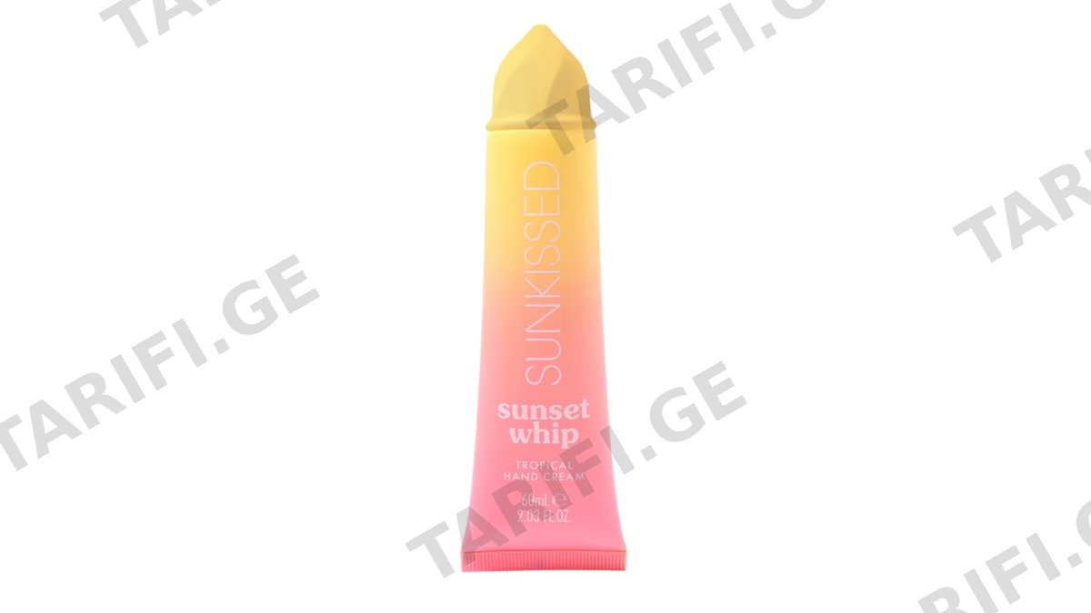 სანქისდი ხელის კრემი 1230 Sunset Whip Tropical 60მლ *