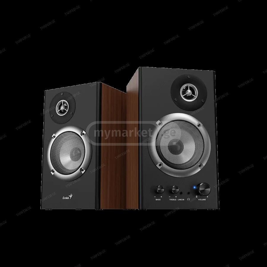 კომპიუტერის დინამიკი Genius SP-HF1200B 36W  Wood Black