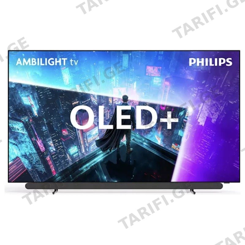 ტელევიზორი PHILIPS 65OLED911/12 65" 4K OLED SMART TV AMBILIGHT Black