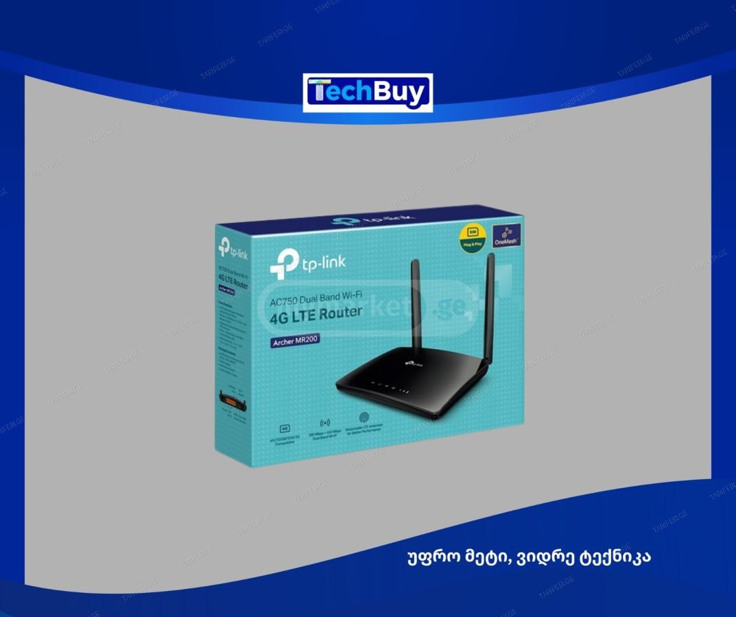 4G LTE AC750 DUAL BAND Wi-Fi Tp-Link ARCHER MR 200
