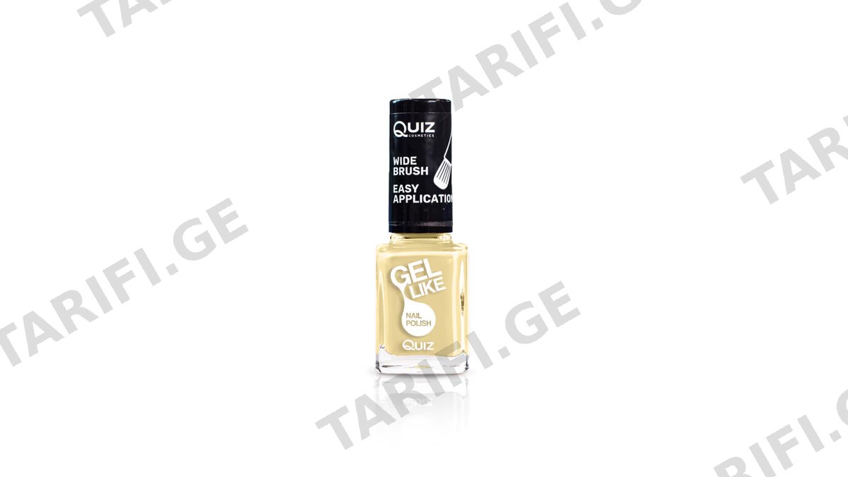 ქუიზი ფრჩხილის ლაქი 6730 Gel Like nail polish 10.5მლ.N726 *