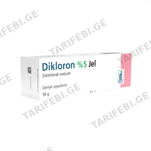 დიკლორონი გელი 5% 50გრ #1