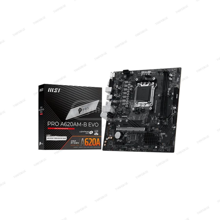 MSI PRO A620AM-B EVO AM5 DDR5 mATX