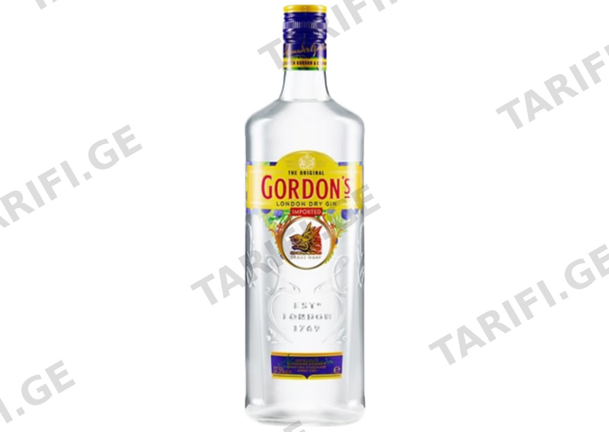 ჯინი Gordon's - 1L