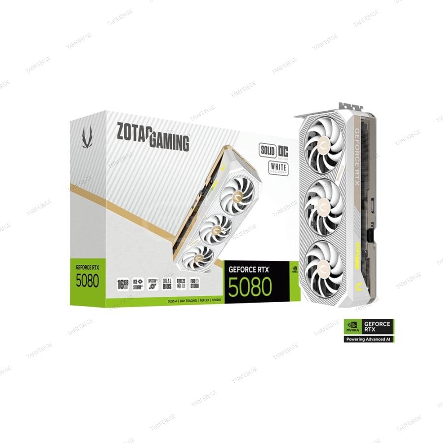 ZOTAC GAMING GeForce RTX 5080 SOLID OC White Edition