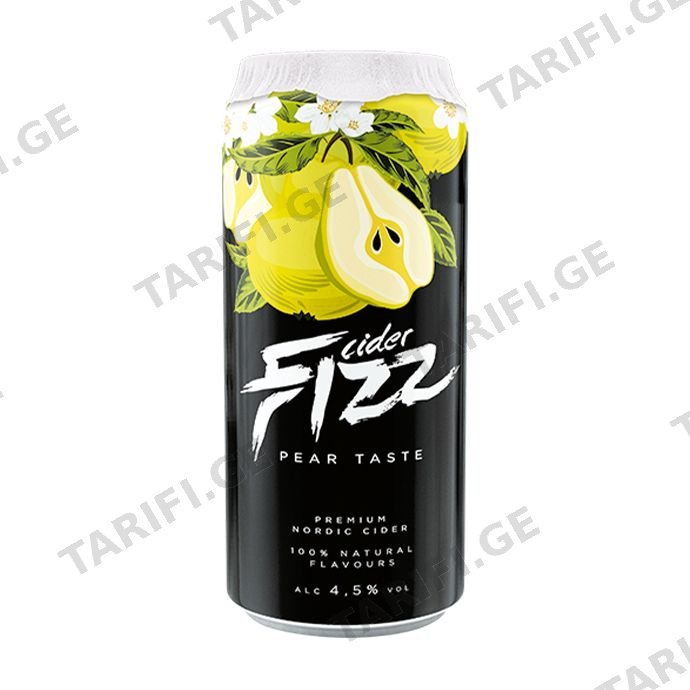 საიდერი/FIZZ მსხალი 4.5%/0.5 მლ