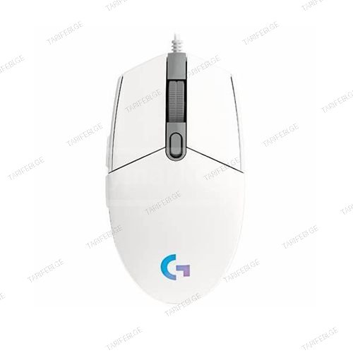 მაუსი - Logitech G203 Lightsync White