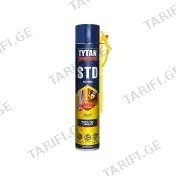 ქაფი "ტიტანი" პროფესიონალი Std PU Foam ERGO 750მლ