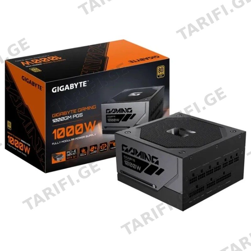 კვების ბლოკი GIGABYTE GAMING GP-GME1000GM PG5 1000W 80 PLUS GOLD