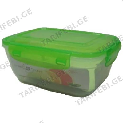 პლასტმასის კონტეინერი STARPLAST 394084 (ჰერმეტული, 1.4 L)