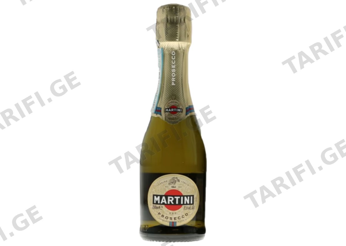 ცქრიალა ღვინო Asti Martini Prosseco, თეთრი ექსტრა მშრალი