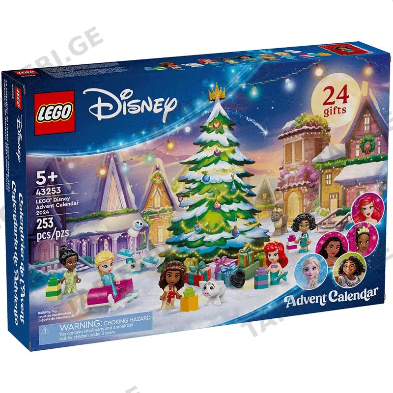 ლეგო LEGO DISNEY ADVENT CALENDAR 2024 (43253)