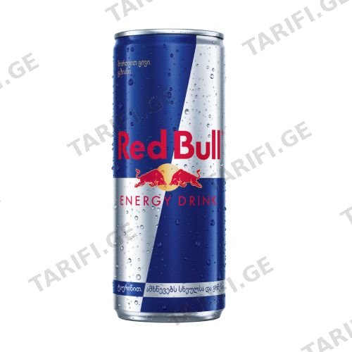 ენერგეტიკული სასმელი /რედბული/ 0.250ლ