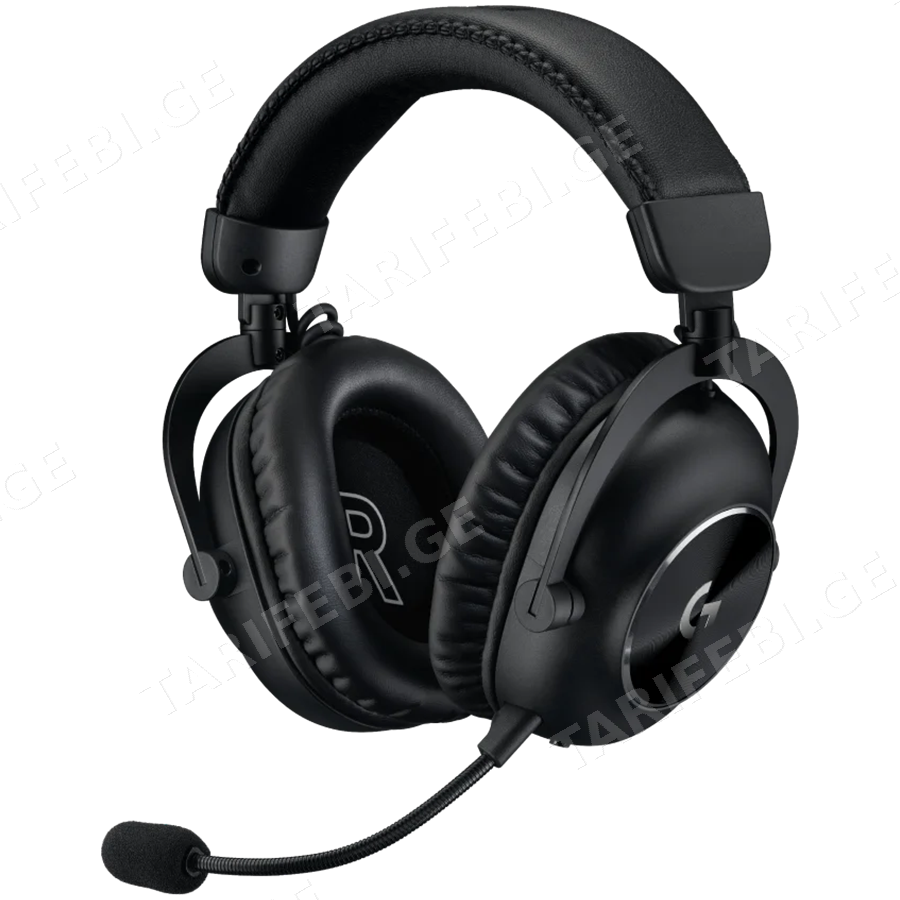 LOGITECH G PRO X2 LIGHTSPEED Wireless Gaming Headset - Blue Mic - BLACK