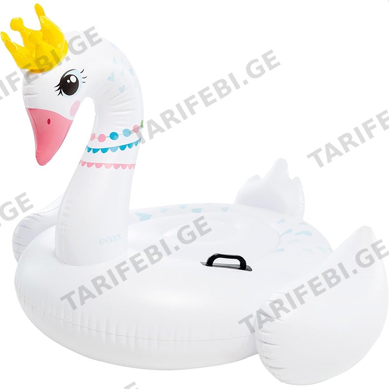 საბავშვო გასაბერი ლეიბი "გედი" INTEX 57562 (40 KG)
