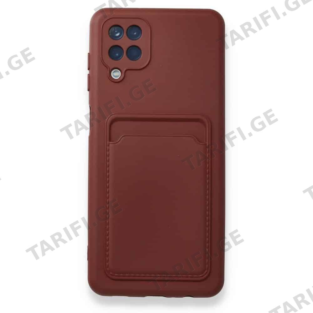 Samsung Galaxy M22 Kelvin Card Case ბარათის ჩასადებით სილიკონის ქეისი