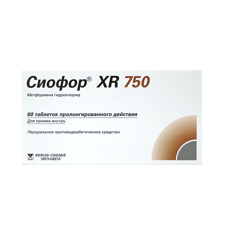 სიოფორი XR 750მგ#60ტ