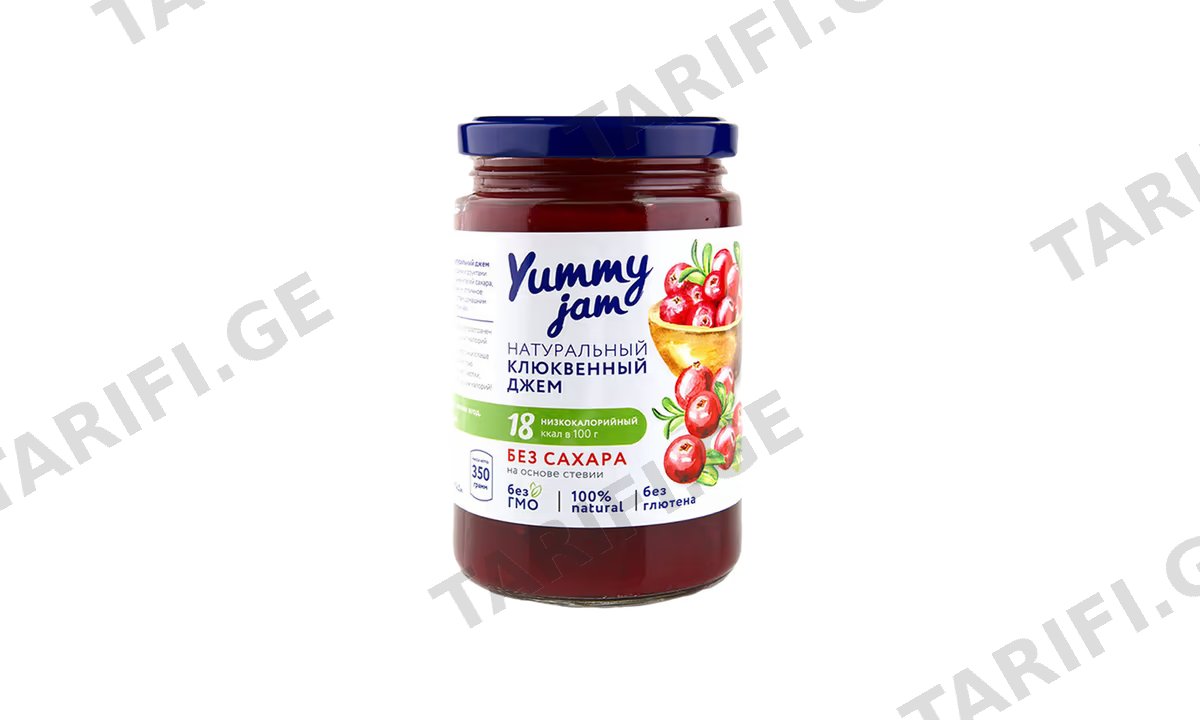 ჯემი "Yummy Jam" შტოშის 350გ