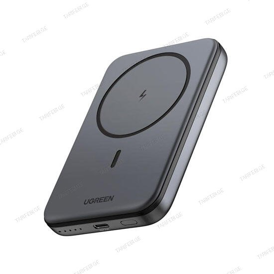 Ugreen 10000mAh Type-C Magnetic Power Bank 25919 Grey