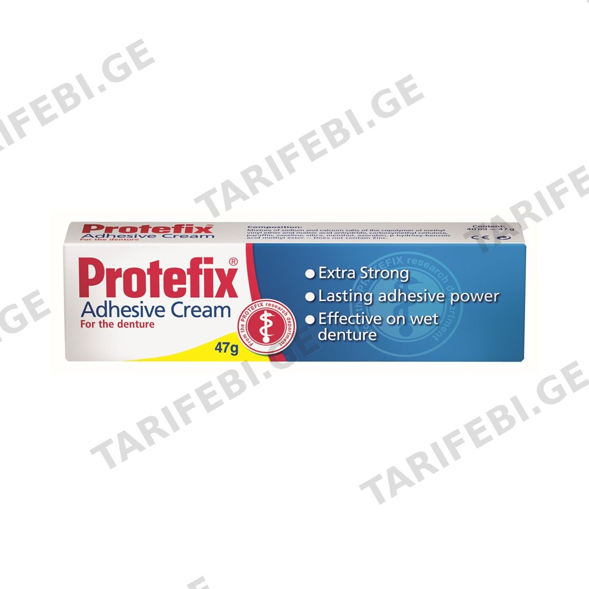 წებო კრემი 40მლ პროტეფიქს - Protefix