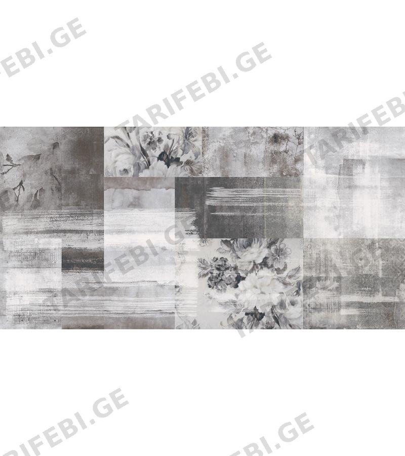 კერამიკ. ფილა NIL MODERN GRAY DECOR A N K A 30*60