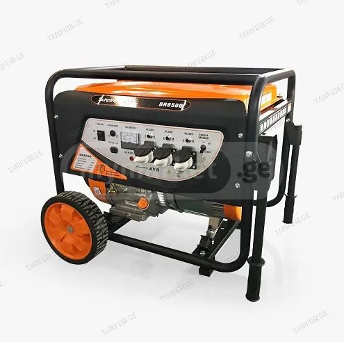 Schpindel გენერატორი ბენზინზე 5.5 kw