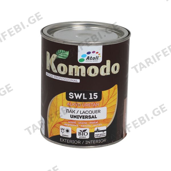 0.7ლ ლაქი კაკალი KOMODO SWL-15
