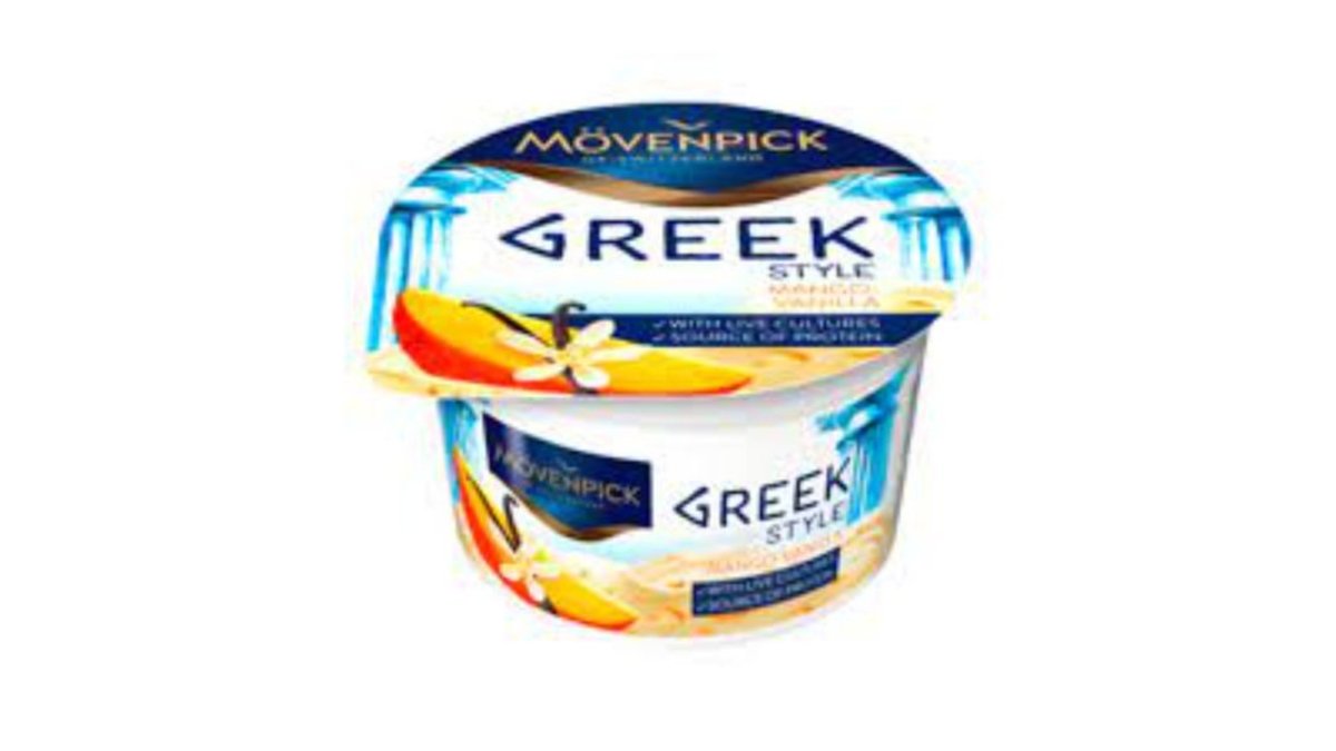 იოგურტი /მოვენპიკი/ ბერძნული/მანგოთი და ვანილით/პროტენი 5% 20*100გ