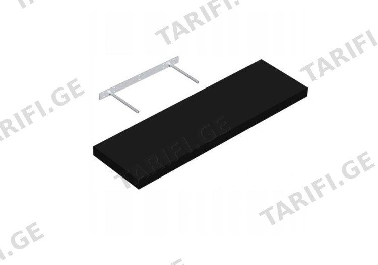 თარო შავი Velano FS 80/24 795x235 მმ