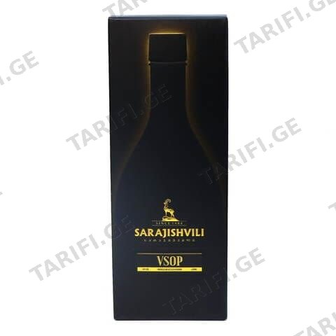 კონიაკი VSOP 0.5ლ სარაჯიშვილი