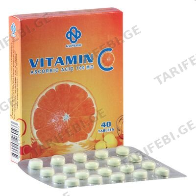 ვიტ C 100მგ #40ტ (ნეოფ)