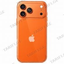 iPhone 17 Pro Clear Case with MagSafe Orange მობილური ტელეფონის ქეისი ნარინჯისფერი