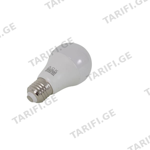 LED ნათურა A60 9 W 3000 K 720 ლუმენი E27 XA13-00920 40842 - ACK