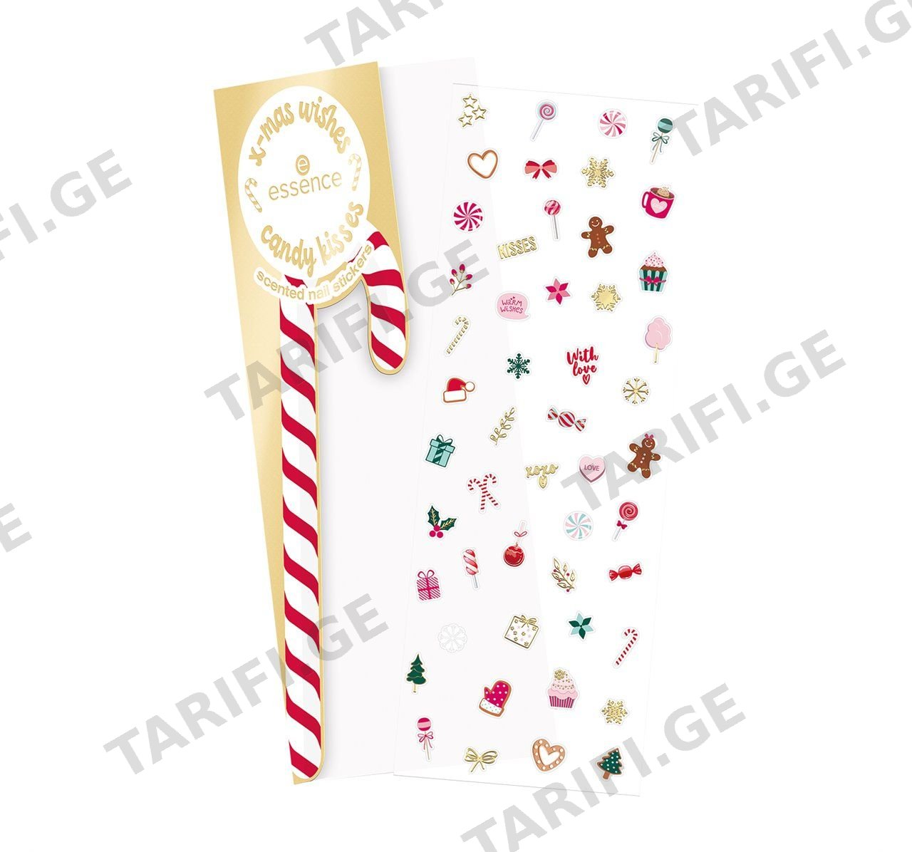 ფრჩხილი სტიკერები X-Mas 6955 ესენსი - Essence